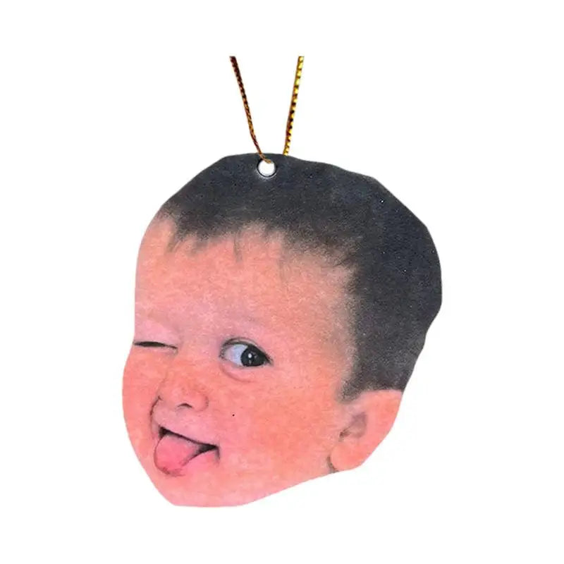 Creative HASBULLAH Car Rearview Mirror Pendant Russia Online Celebrity Baby Car Hanging Decor For Auto Interior Decortaion